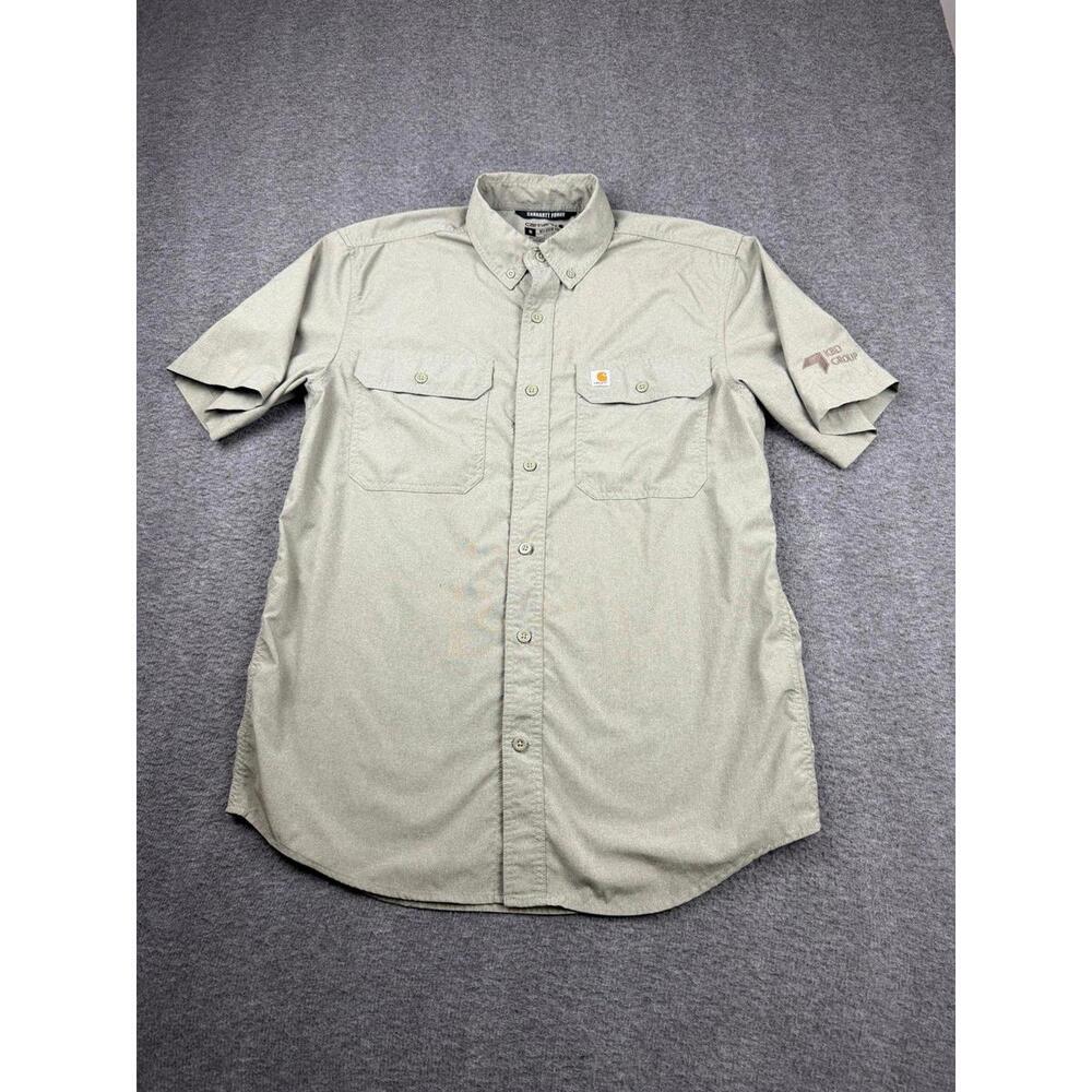 Carhartt Force Men's Relaxed‎ Fit Short Sleeve Casual Shirt SIze Medium